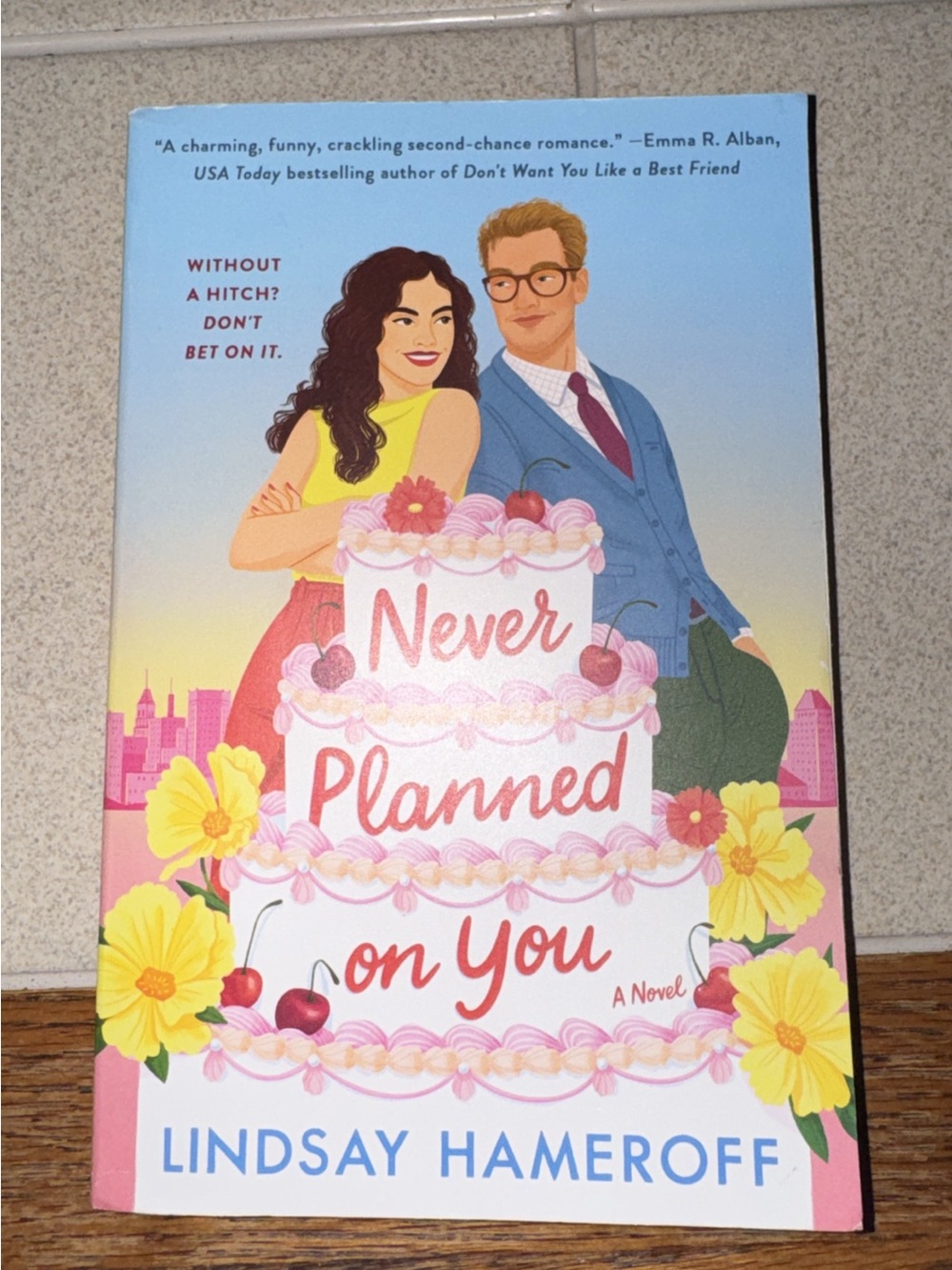 Never Planned on You by Lindsay Hamerofe — Pink Cover Paperback